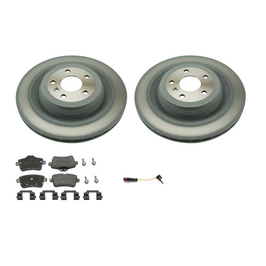 Mercedes Disc Brake Pad and Rotor Kit - Rear (345mm) 2115401717